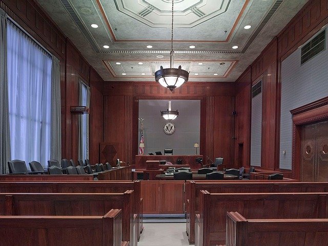small claims court room