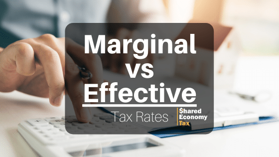 Marginal vs Effective tax rate