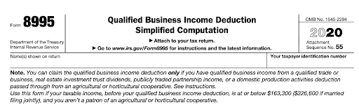 IRS Form 8995
