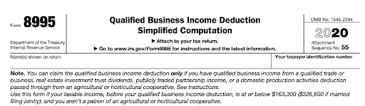 Instructions for Form 8995-A (2023)