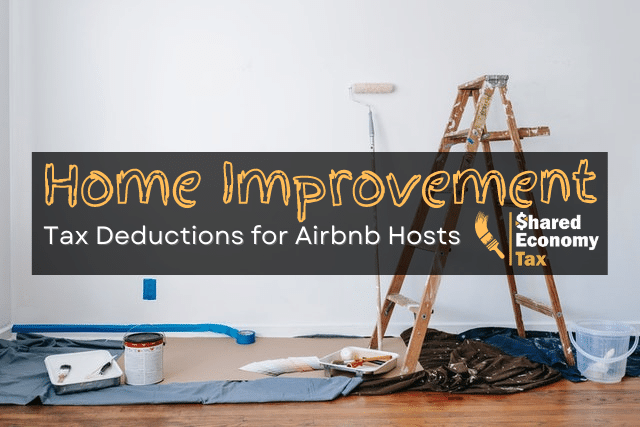 Can Airbnb Hosts Claim A Home Improvement Tax Deduction 