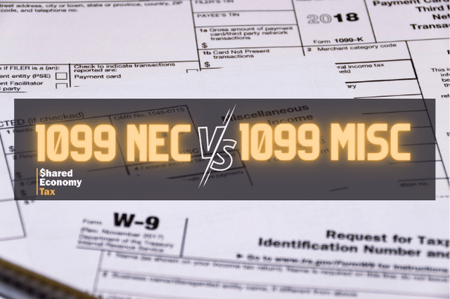 1099 NEC vs MISC
