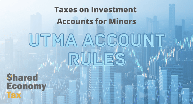 utma account rules for child investment accounts