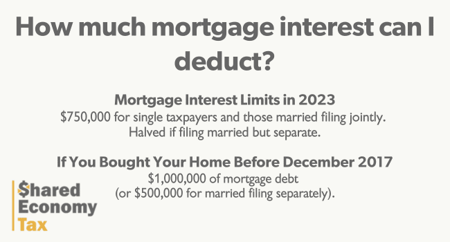 how much mortgage interest can i deduct